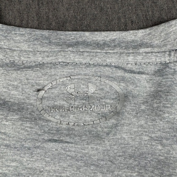 Under Armour HeatGear Fitted Gray Short Sleeve Athletic‎ Shirt XXL - Picture 8 of 9